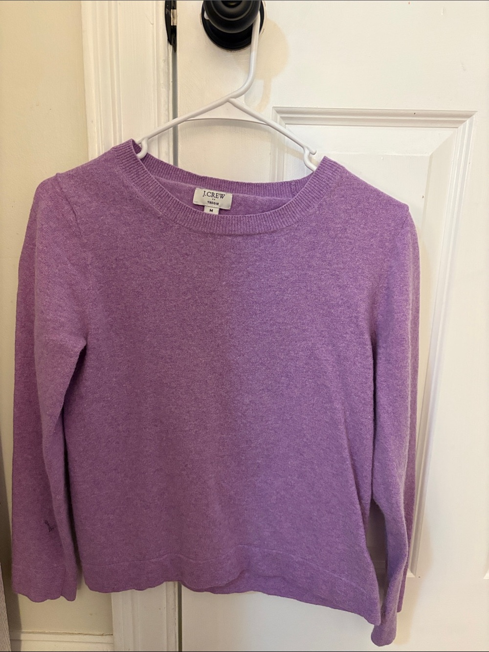 J. Crew Lilac Crewneck Sweater